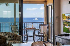 Kihei Beach Resort 501- Remodeled 2 bedroom oceanfront gem on 6 mile beach